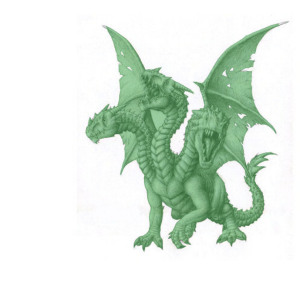The Three-Headed Green Dragon